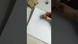 How to draw a santa hatpart 2drawing santa hat shorts [upl. by Aissyla]