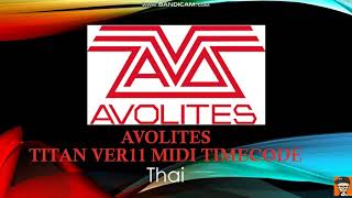 Avolites Midi Timecode [upl. by Imyaj]