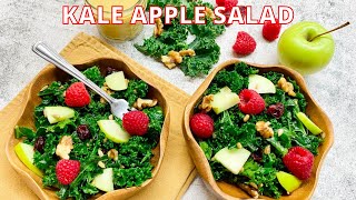 Kale Apple Salad Recipe [upl. by Fredrick]