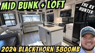 2024 Blackthorn 3800MB  Mid Bunk 5th Wheel with a Loft [upl. by Anahtor]