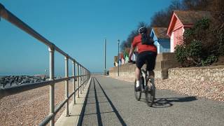 Cycle Folkestone to Hythe [upl. by Ynohtn772]