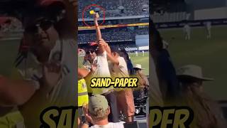 Indian Cricket Fan Show SandPaper During Ind vs Aus 2nd Test amp Guards Caught Him shorts [upl. by Nason]