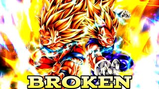 SSJ3 GOKU AND SSJ2 VEGETA IS BROKEN Z7 TAG BUU BROS ARE GOOD Dragon Ball Legends dbl [upl. by Rosina889]