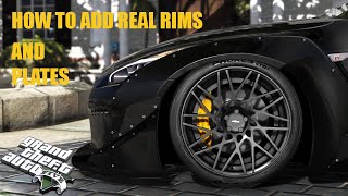 WHEELS amp RIMS PACKS FOR GTA 5  HOW TO INSTALL VSTANCER MOD IN GTA 5  EASY INSTALLATION [upl. by Naerad]