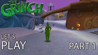 Lets Play  The Grinch 2000 PlayStation DuckStation Part 1  wCommentary [upl. by Aniez636]