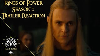 Rings of Power  Season 2 Teaser Trailer Reaction  Cautious Optimism Returns [upl. by Aicela33]