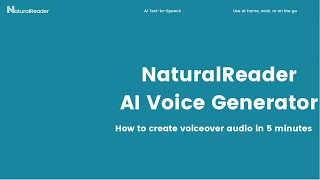 NaturalReader text to speech Mobile App iOS amp Android [upl. by Vijar]