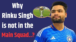 Justice for Rinku Singh Cricket Fans Disappointed by Rinku Exclusion from Indias Squad for T20 WC [upl. by Rojas]