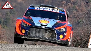 Test Pre Rallye MonteCarlo 2024  Andreas Mikkelsen  Hyundai i20 N Rally1 Passats de canto [upl. by Kahle432]