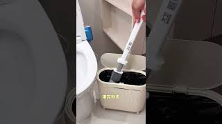 Disposable toilet brush Use this toilet brush and you will no longer have to worry about the ba [upl. by Essiralc]