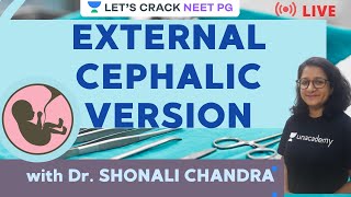 External Cephalic Version  NEET PG 2021  Dr Shonali Chandra [upl. by Frazer]