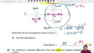 193b MJ10 P42 Q5 Energy Dissipated during Discharge  A2 Capacitance  Cambridge A Level Physics [upl. by Airamasor]