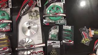 RS8 PULLEY SET MIO SPORTY  TEAM SNAIL MOTORPARTS [upl. by Gisella]