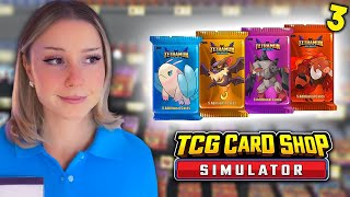 My Best Pull Yet  TCG Card Shop Sim VOD Pt 3 [upl. by Appledorf]