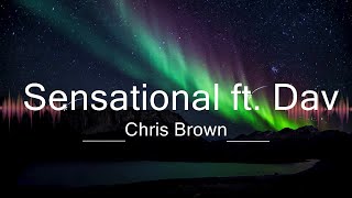 Chris Brown  Sensational ft Davido amp Lojay  Music Miriam [upl. by Docia]