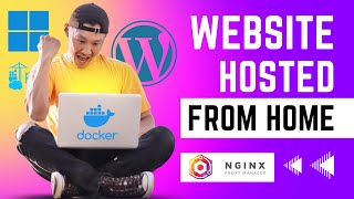 Host Your Website From Home  Windows Docker  WSL2 Lan Fix  Nginx Proxy Manager [upl. by Rist732]