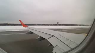 Belavia TANKOLET Livery E195LR takeoff from Moscow Vnukovo Airport [upl. by Donald]