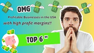 Top 6 Profitable Businesses in the USA with High Annual Profit Margins in 2024 [upl. by Marianna293]