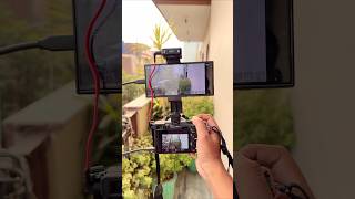 Turn Any Mobile Into a Camera Monitor 📱🎥 [upl. by Sybley]