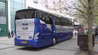 LEGER SILVER SERVICE VDL COACH L3HCR ON DISPLAY IN BIRMINGHAM 170513 [upl. by Oelgnaed]