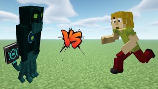 Jzahar  gatekeeper of the abyss Abyssal Craft MOD VS Shaggy God Shaggy MOD in MINECRAFT mc [upl. by Acemaj]