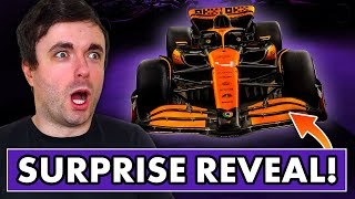 Our reaction to McLaren’s SURPRISE 2024 F1 Livery launch [upl. by Boylston70]