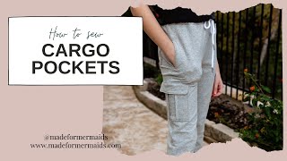 How to sew cargo pockets [upl. by Elazaro]