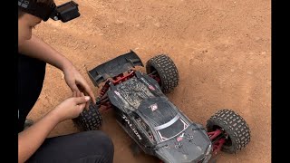 Testing out Arrma talion flips and drives nice 💯⚙️🖤🏁 rcfun rccar subscribe [upl. by Ettore]