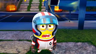 Racer minion in Halloween Tasty Spooky story  Milestone 5 of stage 2 [upl. by Cinelli235]