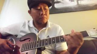 Atin cu pong singsing a Filipino folk song finger style solo guitar [upl. by Asela]