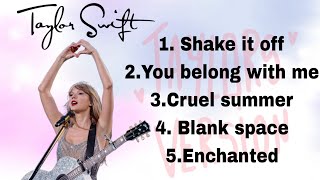 PLAYLIST  TAYLOR SWIFT [upl. by Chuch211]