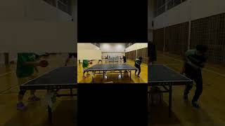 🏓 ＊Uzu backside serve＊ and 3rd ball attack 3 [upl. by Odareg]