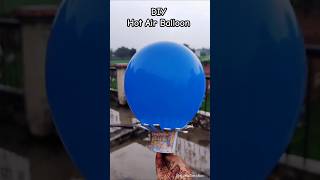 How to make hot air balloon using balloons🎈 shorts youtubeshorts craft diy creative [upl. by Madian420]