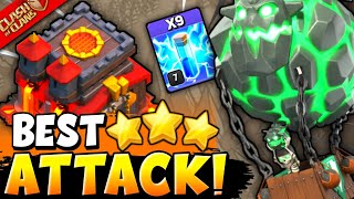 TH10 Lavaloon Attack Strategy 2024  Best Th10 Zap Lavaloon Attack Strategy Clash of Clans [upl. by Neyut]