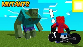 MUTANTS ATTACK IN MINECRAFT MINECRAFT STORY IN HINDI ADRAGON CRAFTS [upl. by Chew331]