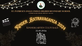 KINDER EXTRAVAGANZA  KINDERGARTEN CULTURALS  2024  SPAIHSS  CHENNAI  Live [upl. by Ttezil]