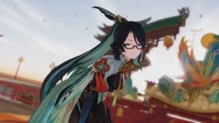 Genshin Impact Xianyun  Gokuraku Jodo 極楽浄土 MMD [upl. by Aicyla]