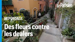 Un retraité niçois installe des plantes dans sa rue pour faire fuir les dealeurs [upl. by Ardnauq]