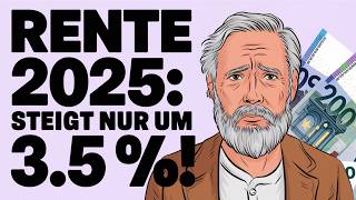 Schock für Rentner Die Wahrheit hinter der Rentenerhöhung 2025 [upl. by Rinaldo]