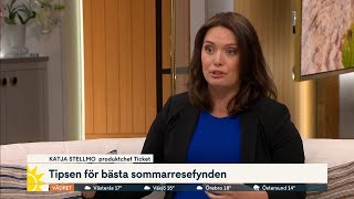 Här är tipsen för en billig utlandsresa ”Var flexibel”  Nyhetsmorgon  TV4 amp TV4 Play [upl. by Ardnuaek]