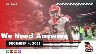 SEC Network analyst has questions for UGA offense after Alabama loss DawgNation Daily [upl. by Ariad]