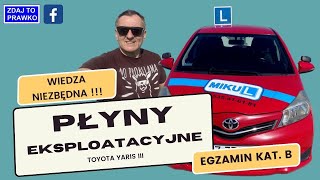 Płyny Toyota Yaris III Czynności kontrolnoobsługowe [upl. by Irahc]