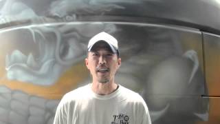 AIRBRUSH HOW TO by TAKA No1 [upl. by Takashi445]