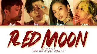 KARD 카드  RED MOON Color Coded Lyrics EngRomHan가사 [upl. by Malha]