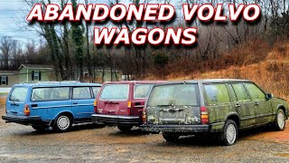 We bought 3 Abandoned RWD Volvo Wagons to Drift [upl. by Grimona]