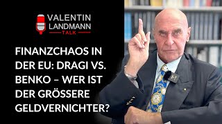 FINANZCHAOS DRAGI VS BENKO – WER IST DER GRÖSSERE GELDVERNlCHTER  Landmann Talk [upl. by Damahom]