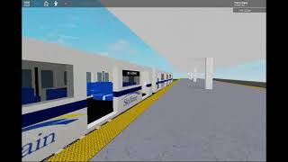 Roblox Translink SkyTrain Arives amp Derparts [upl. by Nnasus]