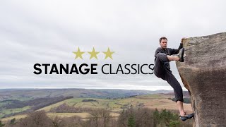 3 star Gritstone Classics  Bouldering at Stanage [upl. by Prowel339]