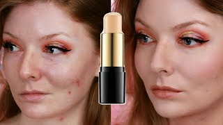 LANCÔME Teint Idole Foundation Stick REVIEW Pale Oily Skin [upl. by Maggie]