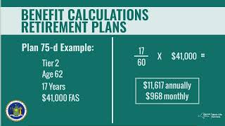 What is My Retirement Plan and How is it Used to Calculate My NYS Pension [upl. by Nelak]